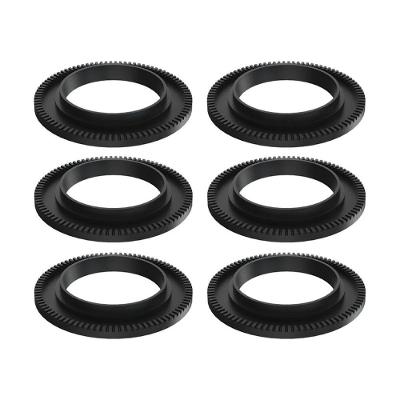 Kit 6 Espalha Chama Libaneza Fogão Queimador Duplo Ferro Fundido 17,5cm