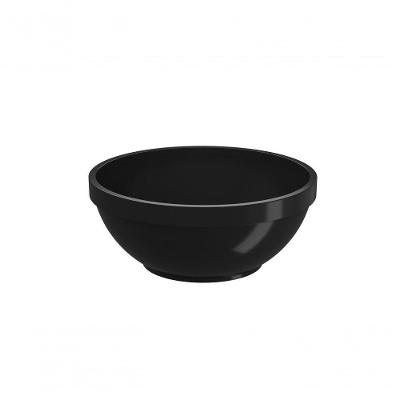 Cumbuca 500ml Preto Uno Coza 13,9 X 6,3 Cm Preto Coza