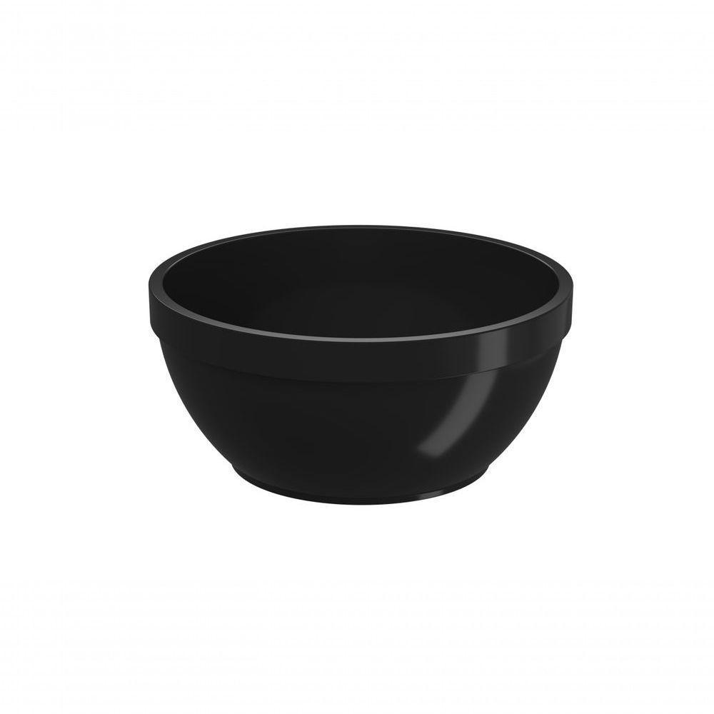 Cumbuca 300ml Preto Uno Coza 11,5 X 5,2 Cm Preto Coza - 1