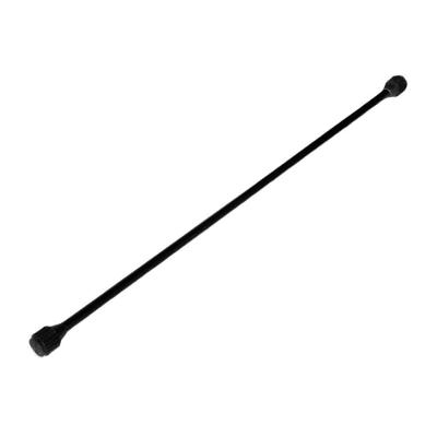 Bastão de Barra com Carga 1pol 1,20m 2kg Aço Anilhas Fitness