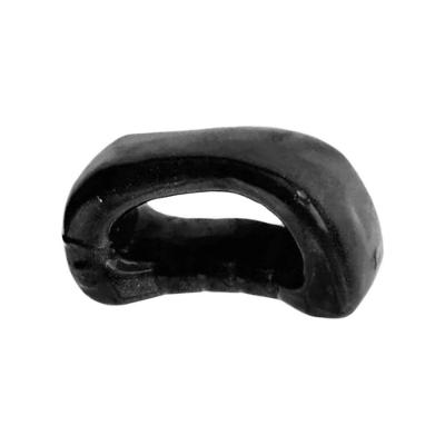Peso de Mão Emborrachado PME1KG Funcional 1kg Preto Anilhas Fitness