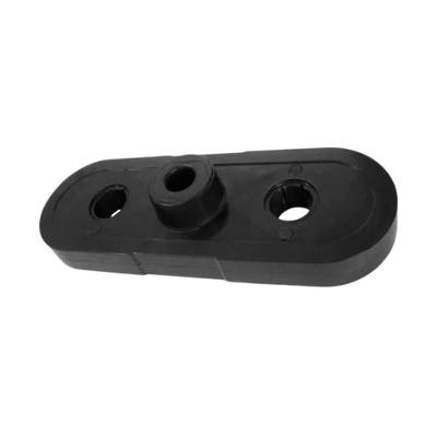 Tijolinho de Peso Guia Jaú Furo Redondo 6kg Preto Anilhas Fitness