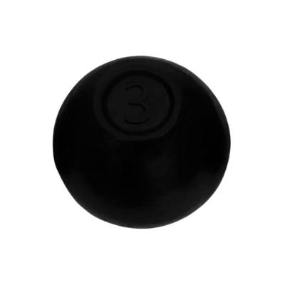 Bola de Arremesso Ferro Fundido 3kg Treinamento Funcional Preta Anilhas Fitness