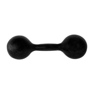Halter Ferro Fundido Pintado 6kg Crossfit Preto Anilhas Fitness