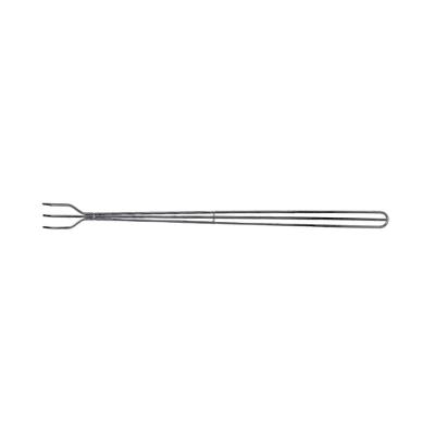 Garfo para Churrasco 3 Pontas Metal 50CM Inox Aramefer
