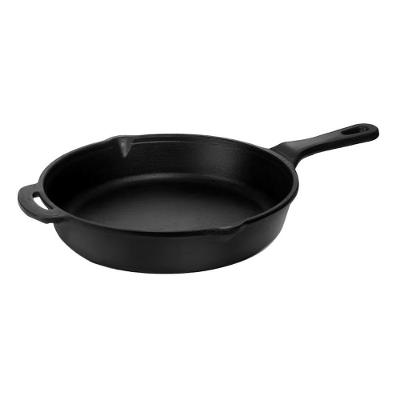 Frigideira Cabo de Ferro Fundido 29cm Distribuição Uniforme Preta Rig Fundidos