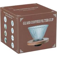 Kanne Suporte Filtro Café 10X12X12Cm Borosilicato Transp - 2