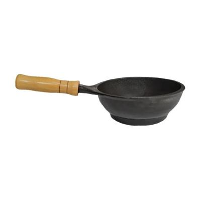 Frigideira para Ovo FATO14-ALUMV Alumínio Fundido Antiaderente 14cm Madeira