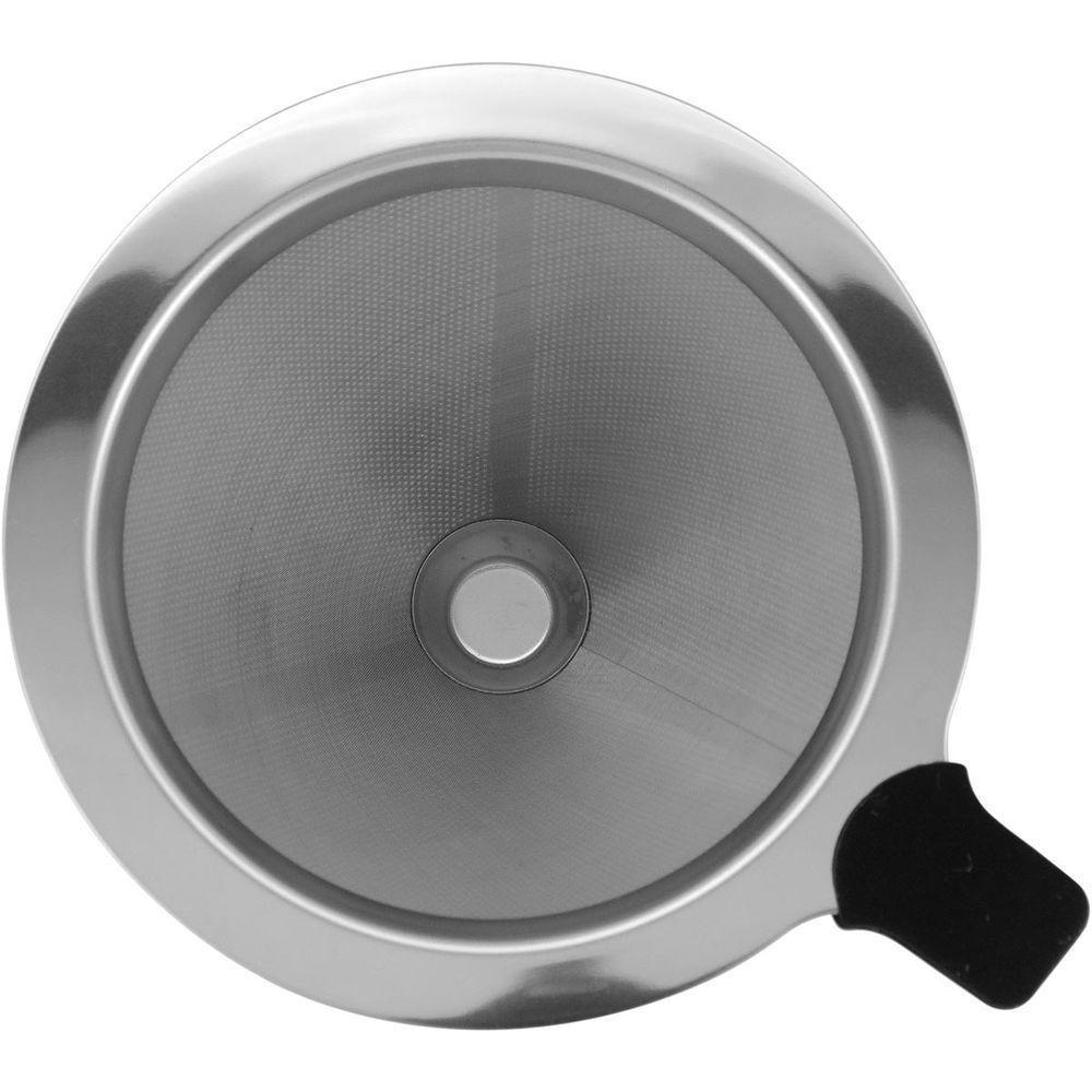 Kanne Cafeteira Com Filtro 14X15X11Cm 400Ml Borosilicato Transp - 5