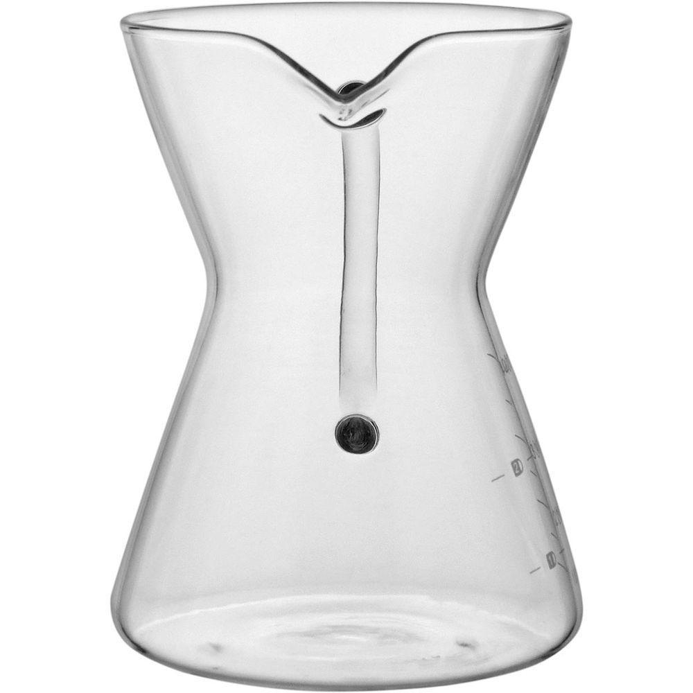 Kanne Cafeteira Com Filtro 14X15X11Cm 400Ml Borosilicato Transp - 7