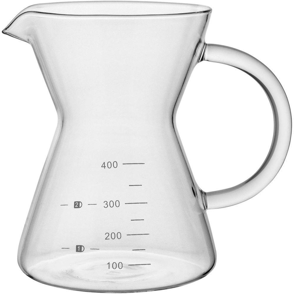 Kanne Cafeteira Com Filtro 14X15X11Cm 400Ml Borosilicato Transp - 9