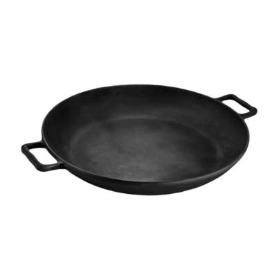 Frigideira Ferro Fundido com Alças 7,9L 44CM Indução Preta Libaneza