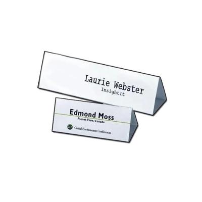 Letreiro de Mesa para Eventos Plástico Transparente 210x63MM Motivate