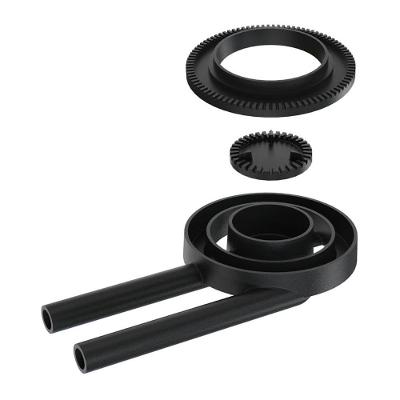 Queimador Duplo para Fogão Industrial Ferro Fundido N02 17,4cm Libaneza