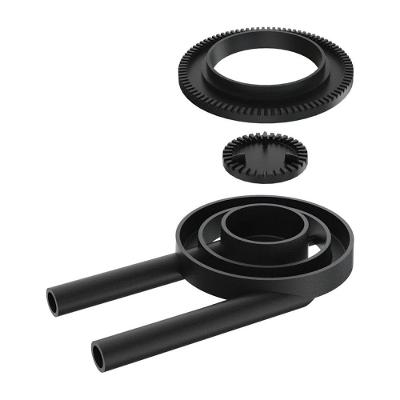 Queimador Duplo Médio Fogão Industrial Ferro Fundido 17,2cm Libaneza