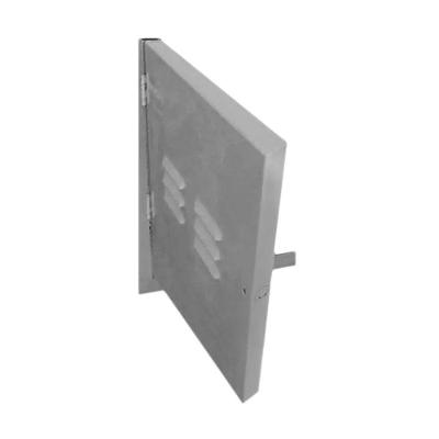 Frente Protetora Hidrômetro Fechada 50x40cm Chapa Galvanizada Brassol