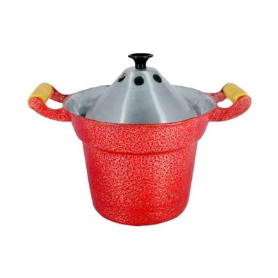 Fervedor Inderramável 50-DF.V Alumínio Fundido Craqueado 5L Hoteleiro Vermelho Diviforte