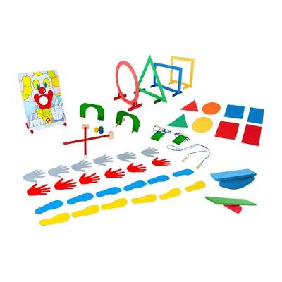 Brinquedo Educativo Linha de Atividade Corporal 52 Peças Sonho de Criança