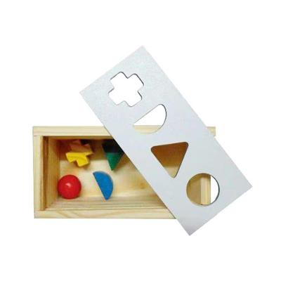 Brinquedo Educativo Passa Peça 4 Peças Madeira Sonho de Criança
