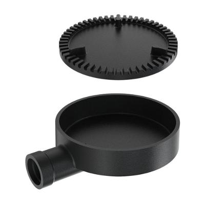 Queimador para Fogão Industrial N01 13cm Ferro Fundido Preto Libaneza