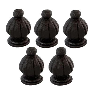 Kit 5 Pinhas Ferro Fundido N13 para Grade e Muro 5x3cm Fundição São Cristóvão