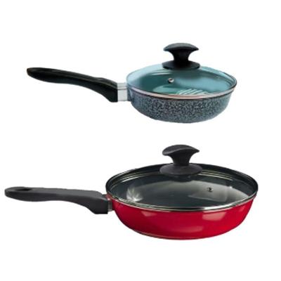 Jogo Frigideiras Antiaderente Cerâmica Alumínio 16 e 24CM Javali N08
