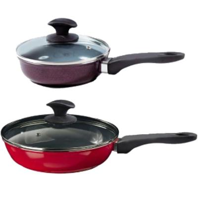 Kit Frigideiras Antiaderente Cerâmica Alumínio 16 e 24CM N12 Javali