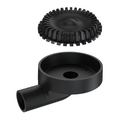 Queimador Alta Pressão N01 8,7cm Ferro Fundido com Espalha Chama Libaneza