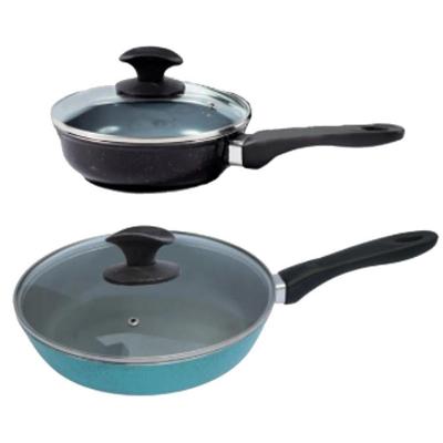 Kit Frigideiras Antiaderente N11 Alumínio Cerâmico 16 e 24CM Javali