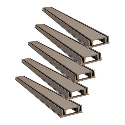 Kit 5 Grelha Linear Invisível com Caixilho 100x8cm Fendi GDA