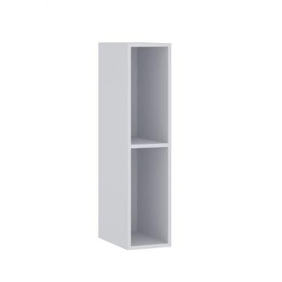 Nicho Slim sem Porta 1 Prateleira MDP 20CM Cinza Luciane Móveis