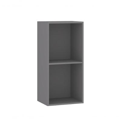 Nicho Slim sem Porta 1 Prateleira MDP 40cm Cinza Puro Luciane Móveis