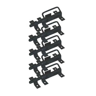 Kit 5 Trincos com Alça para Portão e Porteira 280mm Preto Metasal