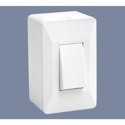 Interruptor Simples com Placa Evidence-Modulare 220V Fame Brasil
