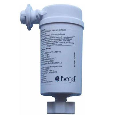 Filtro Refil Begel PPI para Bebedouro de Pressao Polipropileno Atóxico Densidade Graduada