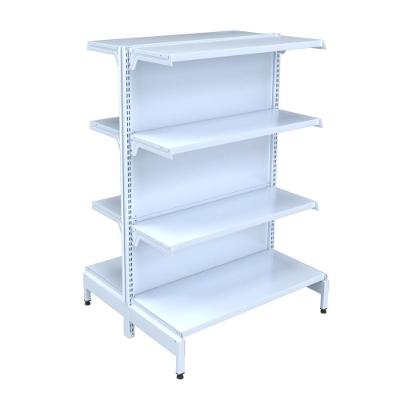 Gôndola Fácil New Plus 1,40m Central Inicial 4 Níveis Branco SA Gôndolas