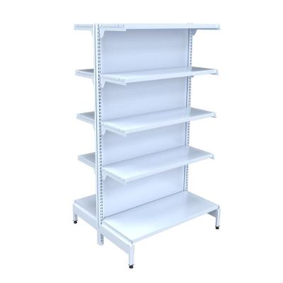 Gôndola Fácil New Plus 1,70m Centro Inicial 5 Níveis Branco SA Gôndolas