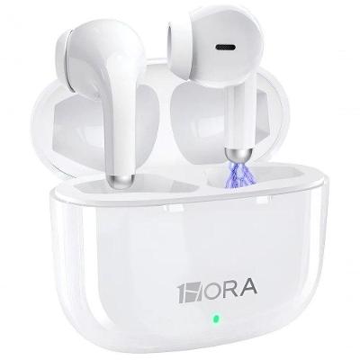 Fone de Ouvido Bluetooth TWS 1hora A8S com Display Conectividade sem Fio Plástico AUT114 Preto
