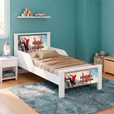 Mini Cama Infantil Meli com Colchão Grade de Proteção MDF Ortobom
