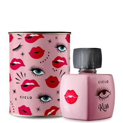 Deo Colônia Kiss Feminino Floral Oriental 100ML Ciclo Cosméticos