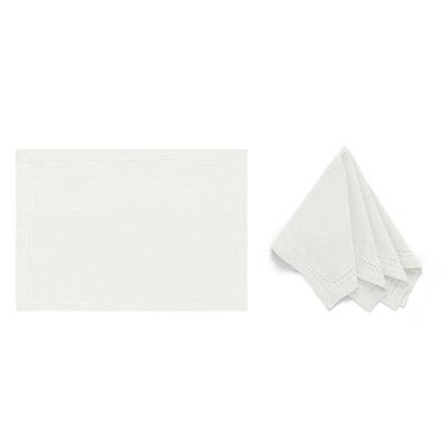 Kit de Mesa Posta Indian Duoo 2 Lugares Off White Copa & Cia