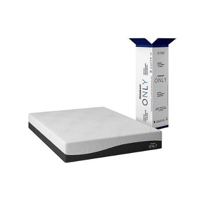 Colchão Queen Espuma Only Viscoelástica Gel 158x198x25cm Branco Ortobom