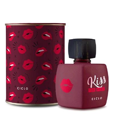 Deo Colônia Kiss You More Feminina Vegana 100ML Ciclo Cosméticos
