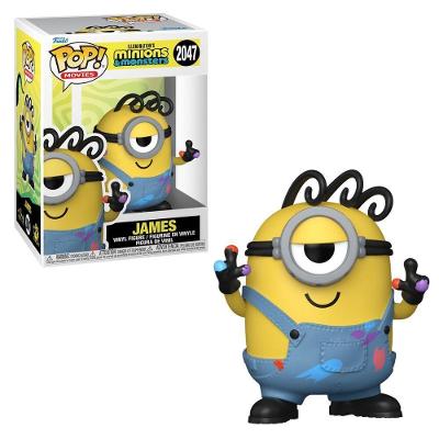 Boneco Funko Pop! Minions e Monstros James Vinil 9cm Candide
