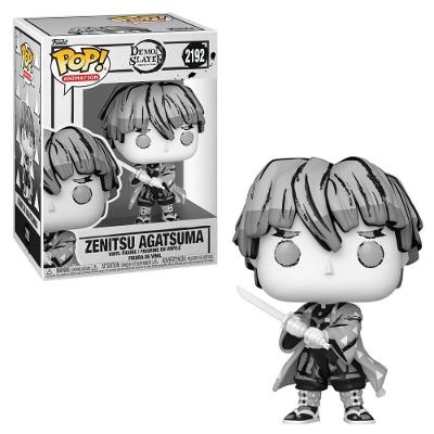 Boneco Funko Pop! Demon Slayer Sumi Ink Zenitsu 10cm Preto Candide