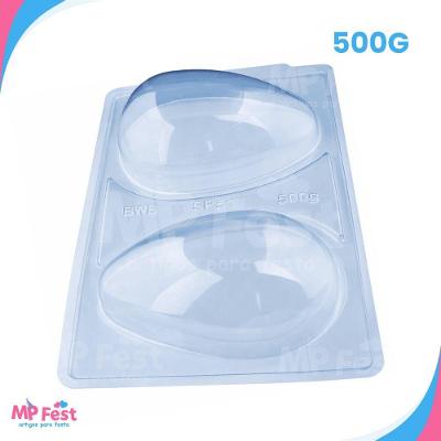 Forma Ovo de Páscoa 3 Partes Acetato com Suporte 30g a 500g OEM