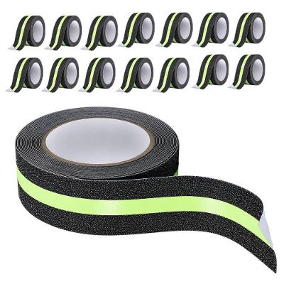 Kit 14 Fitas Antiderrapantes SU-NOSA1 5M Refletiva Degrau Preto AB Mídia