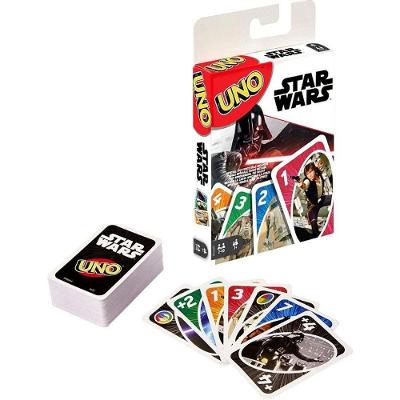 Jogo de Cartas UNO Star Wars Edição Especial Curinga a Força Mattel
