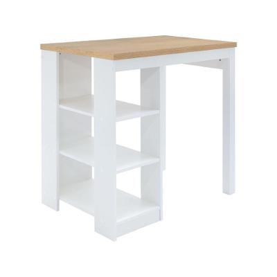 Bancada Cozinha CD-1022 3 Prateleiras MDP 90cm Branco Ditália