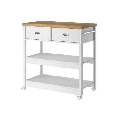 Fruteira Galão Agua BA-135 2 Gavetas MDP 85CM Branco Ditália